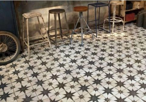 Fs Star N 450 X 450mm Spanish Tile, Star Tile Floor